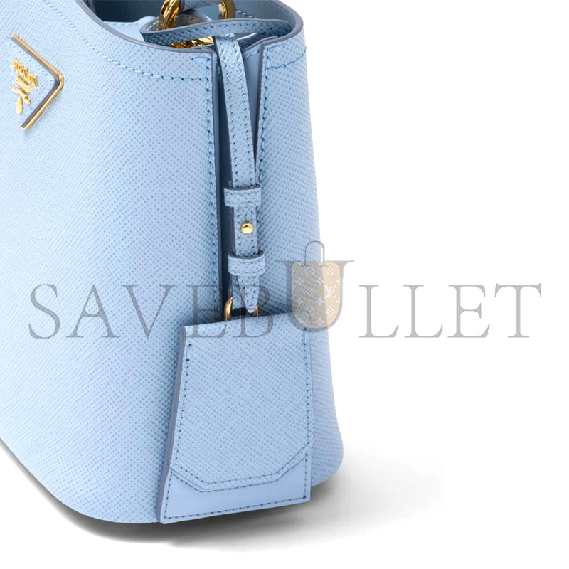PRADA PANIER SAFFIANO LEATHER MEDIUM BAG 1BA212 (22.5*21.5*13cm) 